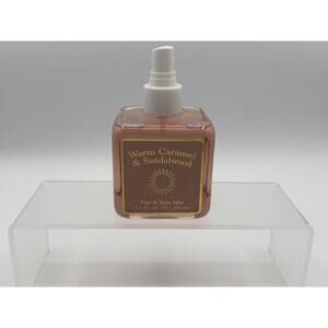 Tru Fragrance & Beauty Warm Caramel & Sandalwood Hair & Body Mist 8.4 oz, NEW